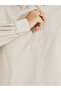 Solid Longline Shirt with Button Placket - 4