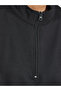 Solid Regular Fit Half Zip Sweatshirt - 3