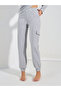 Solid Long Sleeves Pocket Top & Joggers Lounge Set - 4