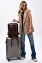 Deridense Organizer Laptop Premium Vegan Leather Backpack Laptop Bag Unisex - 5