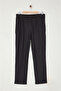 Anthracite Slim Fit Waist Tie Elastic Shirred Knitted Sweatpants Casual Pants Tmnaw25Pl00023 - 6