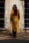 X Ai Mustard Flower Button Detailed Asymmetrical Chiffon Tunic Tctaw25Uk00011 - 4
