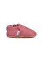 Dusty Rose Non-Slip Sole Baby Girl Booties