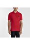 Men's Claret Red Polo Neck T-Shirt