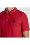 Men's Claret Red Polo Neck T-Shirt - 5