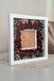Hkm Ticaret 25x25 Cm Memory Frame with Photo Section - Design Your Special Day Flowers Yourself!