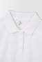 Girl's Regular Fit Back to School Polo Neck Pique Long Sleeve Polo T-Shirt - 2