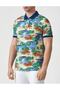 Men's Knitted Polo Shirt C.wCotton