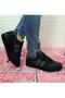 Carter Pu Black Lightweight Thin Sole Men's Sports Shoes