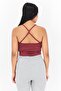 Women Sportswear Fit Sleeveles Training Top, Maroon - 4