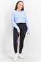 Women Slim Fit Long Sleeves Training Top, Light Blue - 4