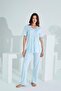 Bamboo Lace Detailed Maternity Pajamas Set 30256-30260