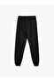 Three-Thread Jogger Sweatpants with Pockets and Tie Waist - 2