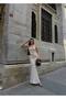 Women's Long Satin Skirt