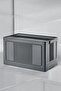Fold&Go Single Portable Organizer Covered Case "Anthracite" Multi-Purpose Folding Stackable - 6