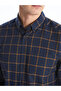 Plaid Patterned Regular Fit Men's Long Sleeve Shirt - 3