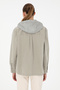 Women's Light Khaki Long Sleeve Shirt 50291070 -Vr183 - 5