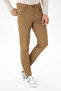Men's Slim Fit Camel Canvas / Chino Trousers 50275828-Vr015 - 2