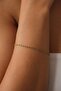 Steel Thin Paperclip Model Chain Bracelet Minimal Chain Snail Non-Tarnish 2mm 17Cm+4Cm&21Cm - 3