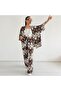 Patterned Kimono Set