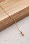 Steel Textured Zipper Model Chain Bracelet Lip Chain 1mm 17+4Cm-21Cm Non-Tarnish - 4