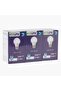 8W E27 Daylight LED Bulb - Set of 3 - 4