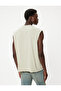 Sleeveless T-Shirt Basic Crew Neck Cotton - 4