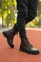 Brown Men's Zippered Boots 0012726 - 3