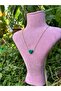 Heart Murano Stainless Steel Chain Necklace Gold - 3
