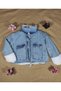 Oversize Plush Denim Jacket - 8