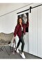 Black Matte Leather Leggings - 6