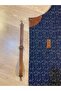 Adjustable in Length Leather Detailed Apron Alpaca for Cook Chef Waiter Barber - 3