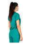 Surgical Green Stretch Fabric Thin Fabric Scrubs Doctor Nurse Uniform Batwing Sleeve Surgical Set - 3