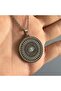 35 Bismillah Written Steel Necklace - 2