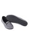 Women's Gray Genuine Leather Hand-Saddled Orthopedic Ballerinas - 3