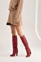 Belower Bellows Cherry 10 cm Women's Boots, Heeled Boots - 8
