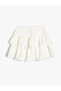 Mini Skirt with Elastic Waistband