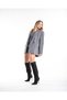 Erin Buckle Detailed Black Suede 10 cm Women's Boots, Heeled Boots - 3