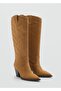 Suede Cowboy Boots