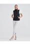 W Outerwear Padded Vest Women's Black Vest S231239-001 - 2