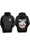 Unisex Pink Floyd Animals Design Front Back Printed Regular Fit Black Sweatshirt