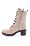 2219-1-771-22K Women's Boots Beige Genuine Leather - 3