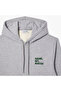 Unisex Relaxed Fit Hooded Gray Sweatshirt - 7