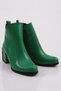 Green Women's Heeled Boots - 82121033 - 2