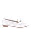 Women's Iron Buckle Loafer White 12232110