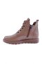 Women's Lace up Boots Tan Floater Genuine Leather 331326910 - 3