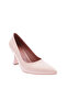 Pointed Toe Low-Cut Long Heeled Shoes Tan 173121029 - 3