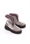 Women's Rubber Laced Sheepskin Boots Platinum Platinum 33152682 - 2