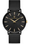 Men's Wristwatch Black Dg-8233Gc-G2 Steel Strap Quartz Movement Waterproof