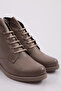 22K Women's Lace up Zippered Boots Mink Genuine Leather 251103171 - 4